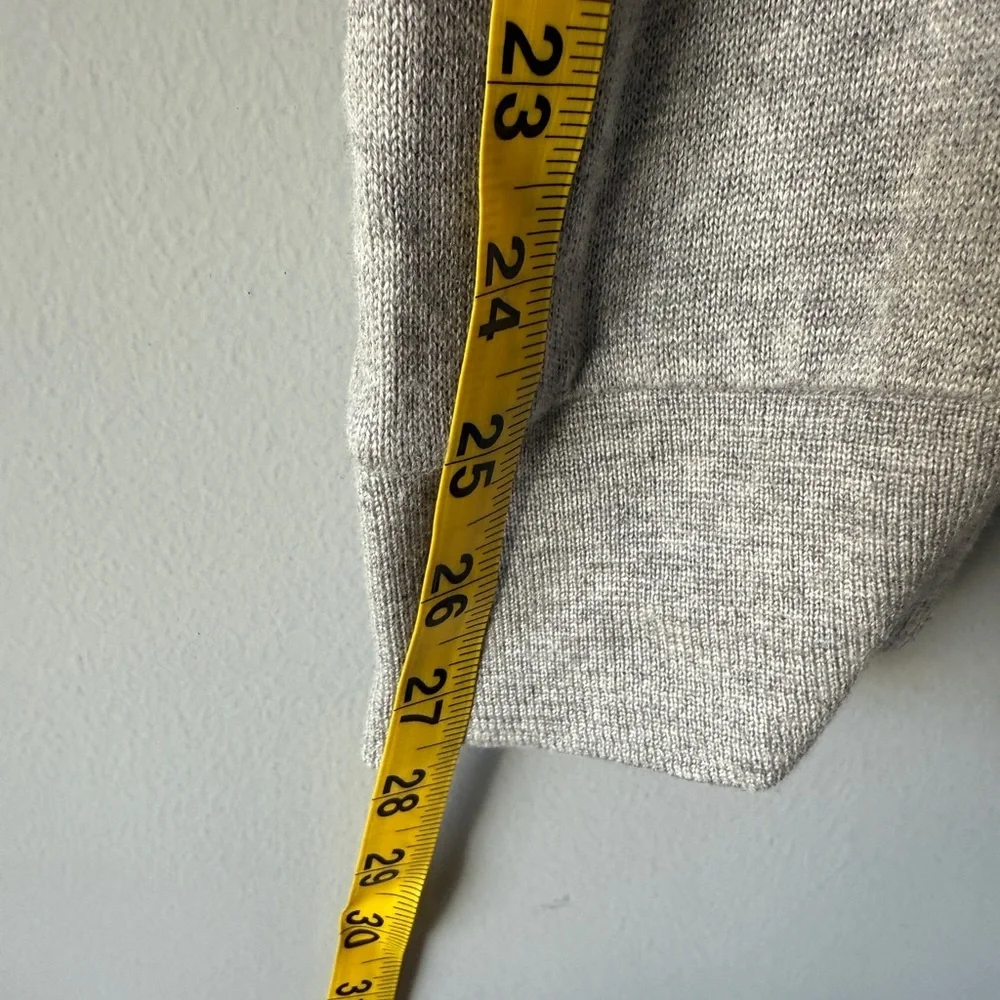 Free People Gray Button-Front Knit Midi Dress - Picture 8 of 9